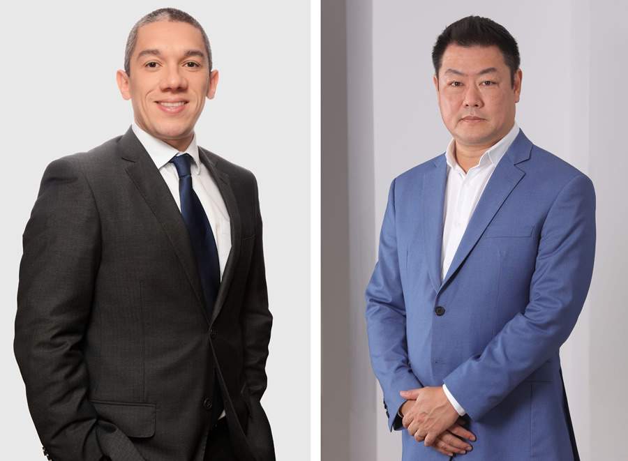 Alex Rocha, superintendente de Gestão do Cliente da Seguros Unimed; e Fábio Nogi, superintendente de Inovação e Odontologia da Seguros Unimed