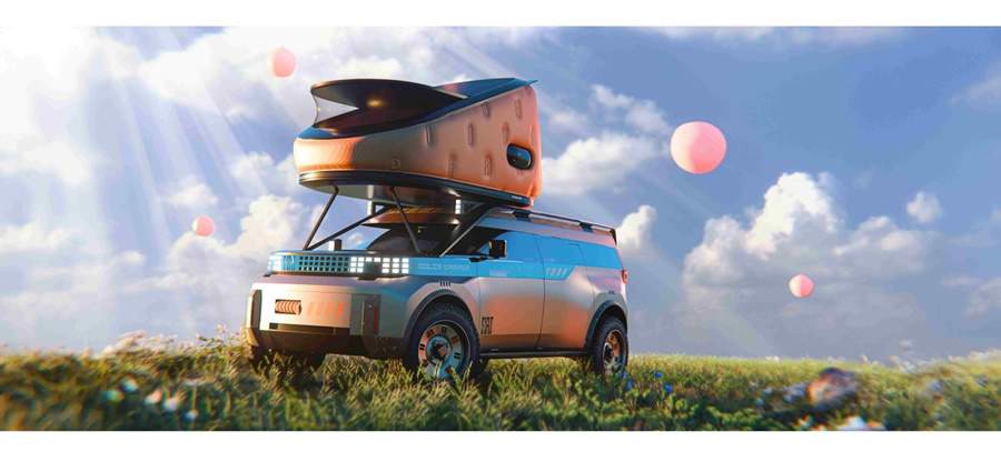 Fiat apresenta Dolce Camper, o carro-conceito que antecipa o futuro do design no Salão do Automóvel de São Paulo
