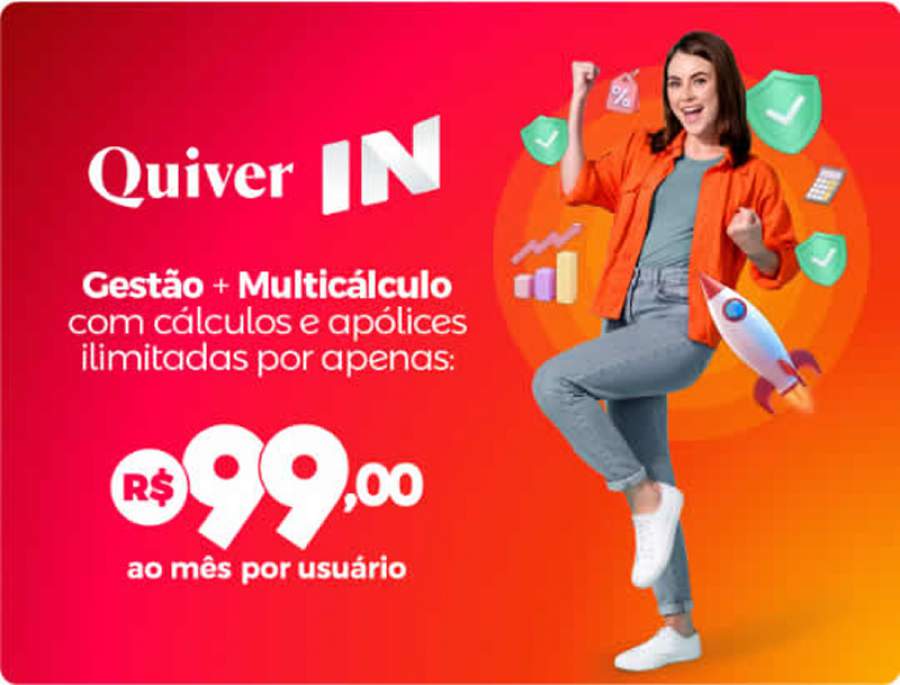 QUIVER: Descubra a nova central de cálculos e negócios para sua corretora por apenas R$99,00 por usuário/mês!