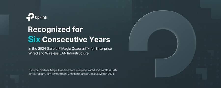 TP-Link &eacute; reconhecida no Quadrante M&aacute;gico do Gartner de 2024 pelo 6&ordm; ano consecutivo