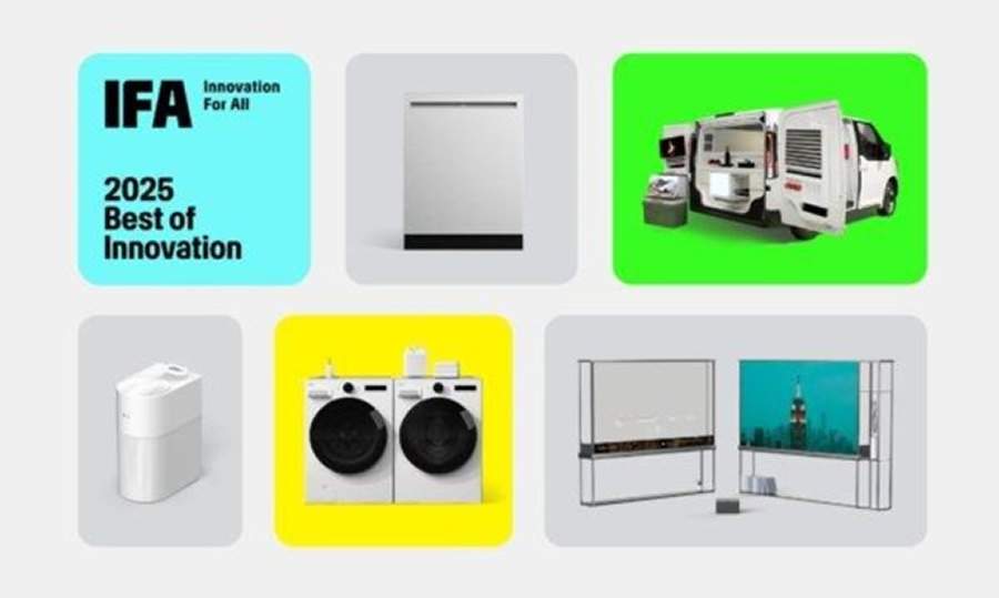 LG conquista múltiplas honrarias na primeira edição do IFA 2025 Innovation Awards