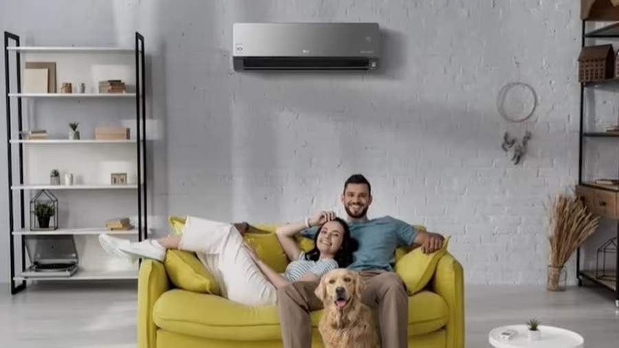 Modelos de ar-condicionado da LG oferecem recursos para simplificar a rotina das pessoas. Divulga&ccedil;&atilde;o: LG Electronics