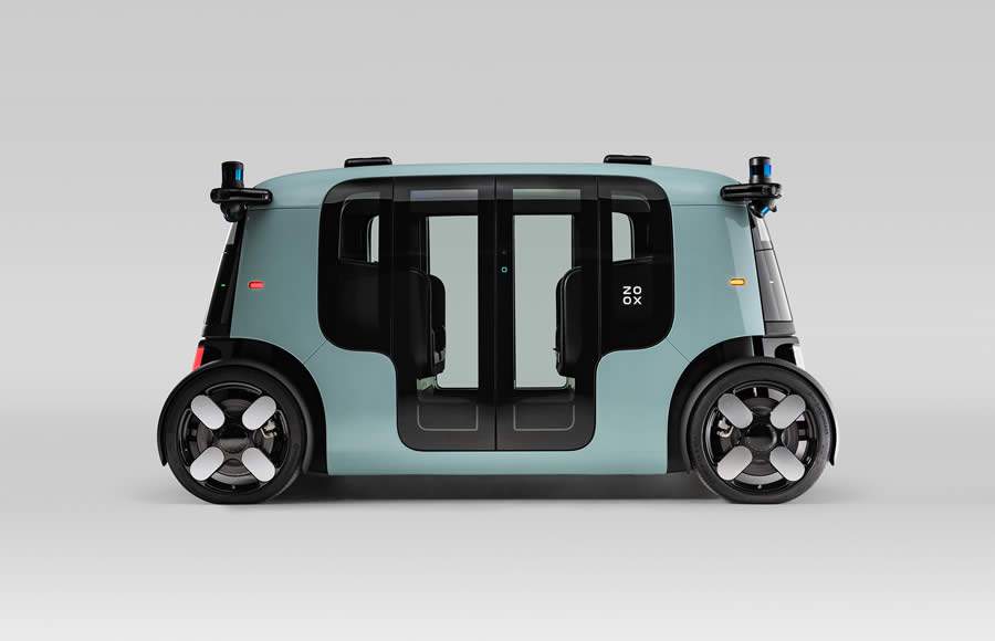 ZF fornecerá sistemas de segurança aos ocupantes e módulos de chassis para o novo robô-taxi da subsidiária independente Amazon, a Zoox.