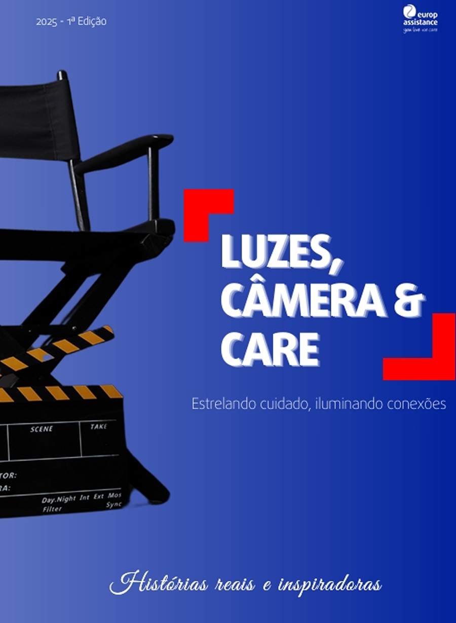 A obra traz narrativas que retratam como o cuidado, a empatia e a dedica&ccedil;&atilde;o podem transformar situa&ccedil;&otilde;es delicadas em experi&ecirc;ncias de acolhimento e confian&ccedil;a. - Divulga&ccedil;&atilde;o | Europ Assistance