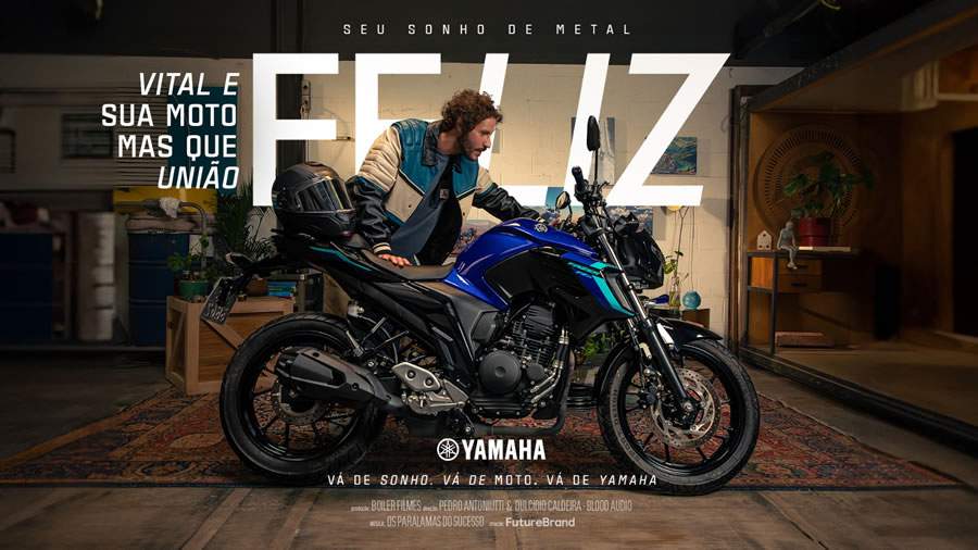 Yamaha Traz “Vital E Sua Moto” em Nova Campanha