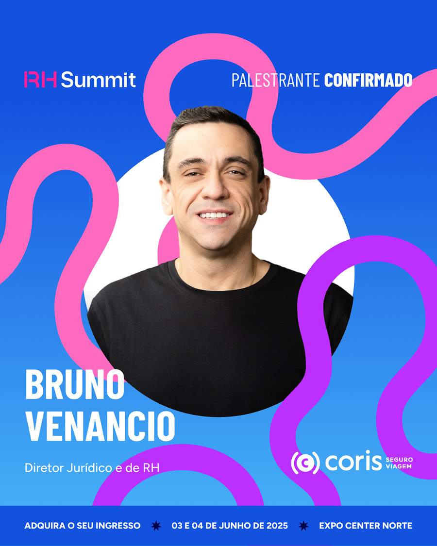 Bruno Venancio, Diretor de RH e Jurídico da Coris (Foto: RH Summit)