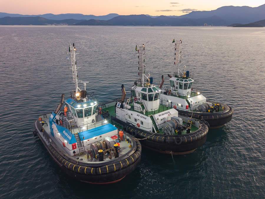 Wilson Sons completa um ano sem acidentes com afastamento na divisão de Rebocadores