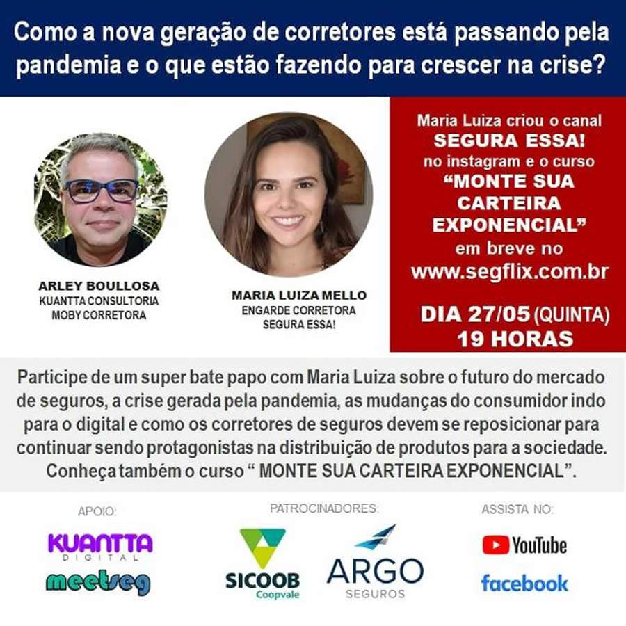 SEGFLIX realiza transmiss&atilde;o sobre o Futuro do Mercado de Seguros