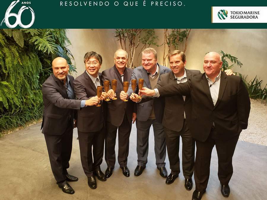 60 Anos da TOKIO MARINE é comemorado com Otimismo