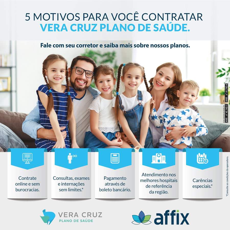 Affix e Vera Cruz Plano de Saude firmam parceria