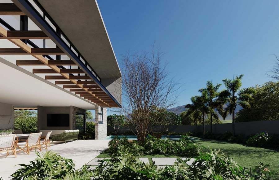 A qualidade de vida foi a motiva&ccedil;&atilde;o principal da nutricionista, Adriana Esteves dos Santos, para construir a sua nova resid&ecirc;ncia - Divulga&ccedil;&atilde;o