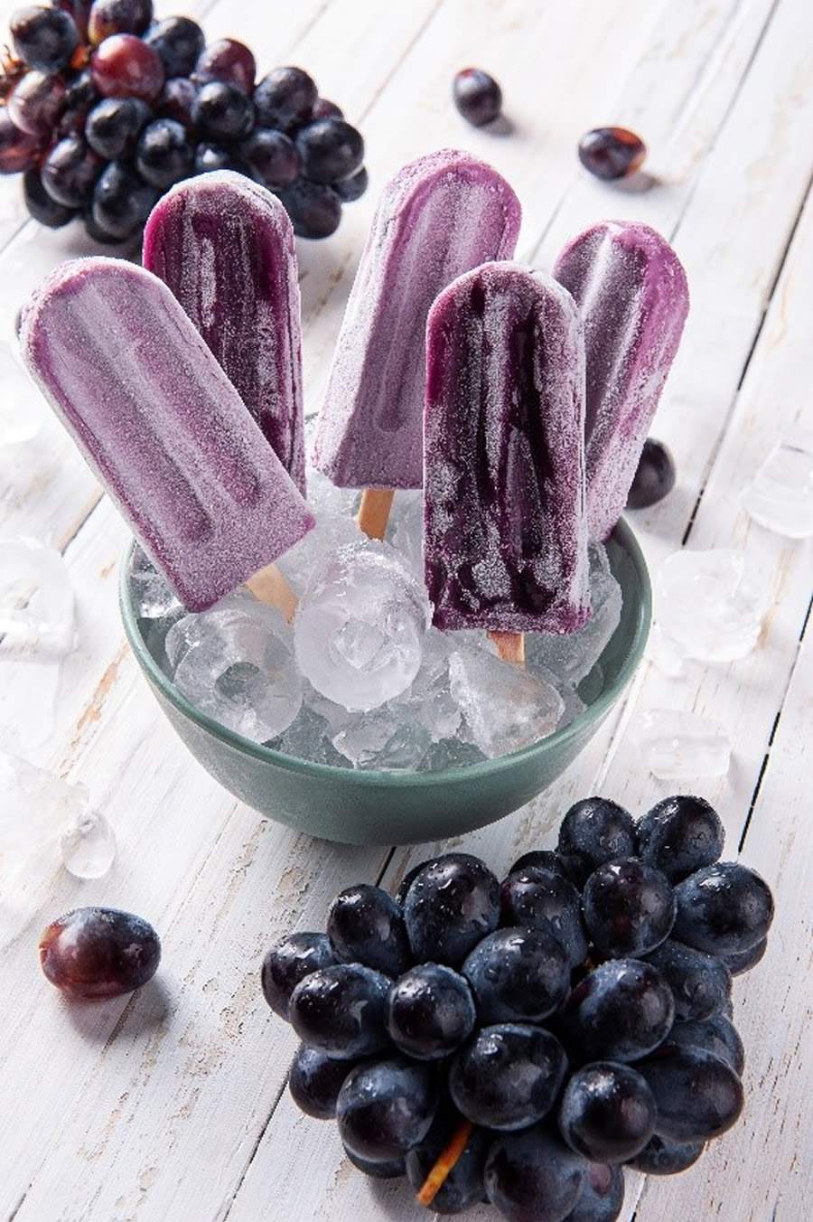 Xandô Receitas: O sabor do verão: picolé de Suco de Uva Xandô