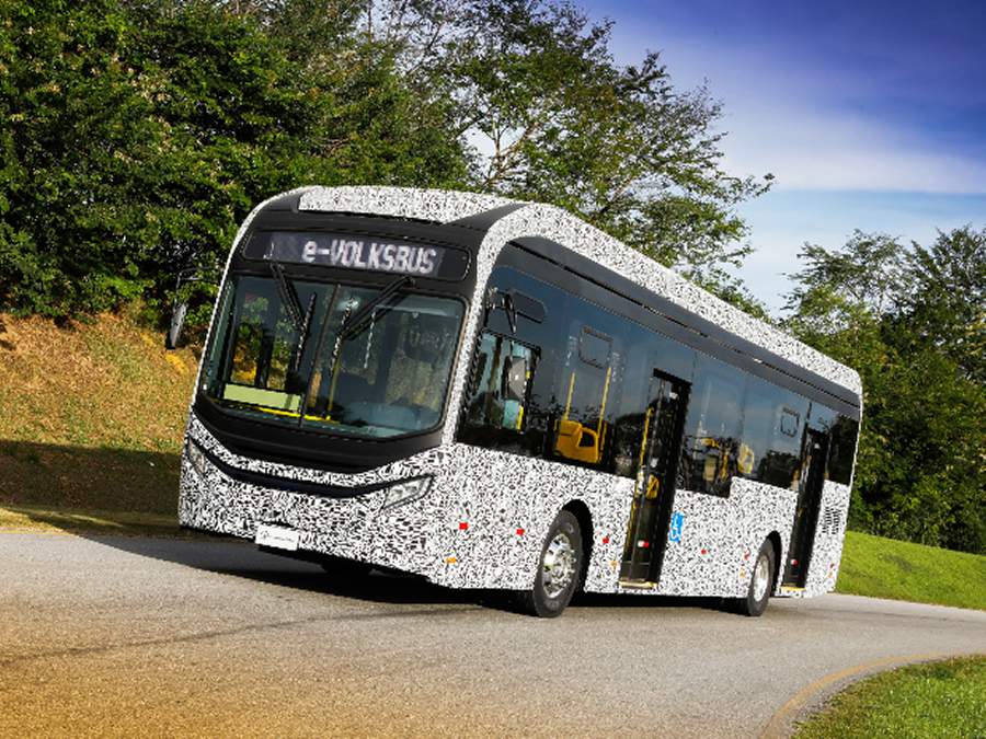 Mercado encomenda 500 novos &ocirc;nibus VW e montadora revela primeiro prot&oacute;tipo de chassi el&eacute;trico