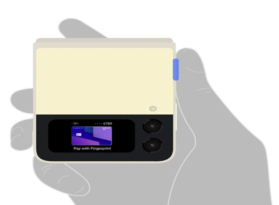 Estilo que cumpre a fun&ccedil;&atilde;o: nova tela externa do Galaxy Z Flip3 5G d&aacute; mais liberdade aos usu&aacute;rios para que fa&ccedil;am mais