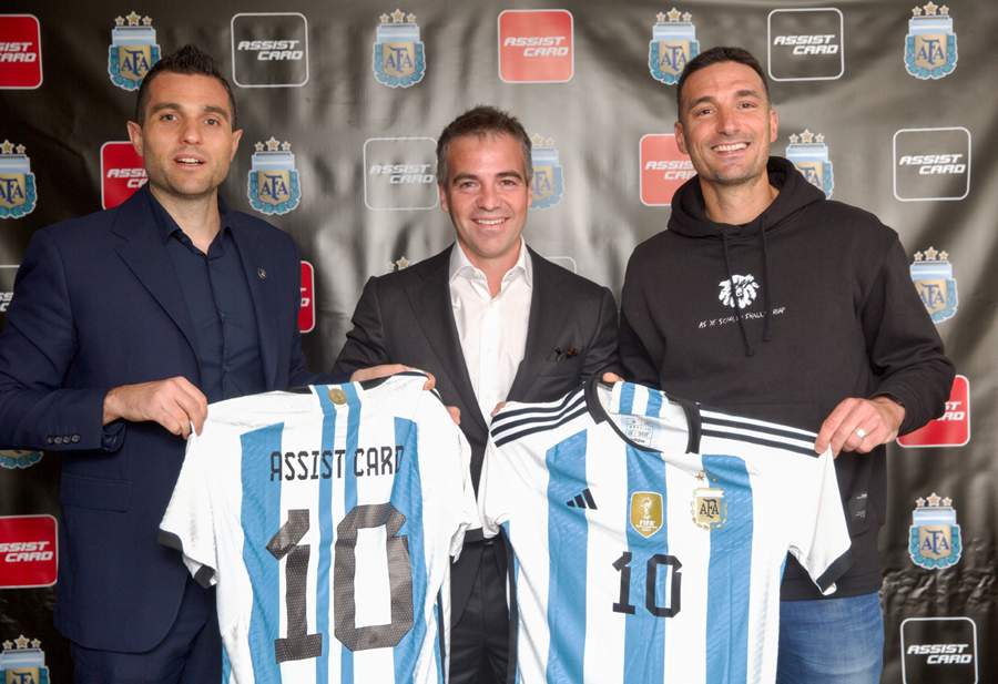 Assist Card firma acordo com a Associa&ccedil;&atilde;o do Futebol Argentino (AFA) e se torna patrocinadora oficial da sele&ccedil;&atilde;o argentina