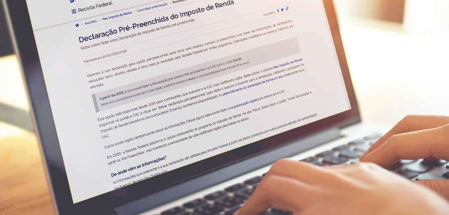 Governo amplia acesso à declaração pré-preenchida do Imposto de Renda