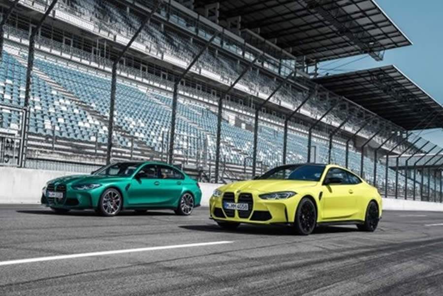 BMW apresenta os novos M3 Sedan e M4 Coup&eacute;