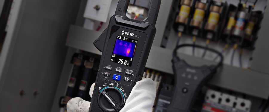 A tecnologia IGM usa o poder de um sensor de imagens térmicas para mostrar as diferenças de temperatura em todo o alvo - Crédito: FLIR Systems