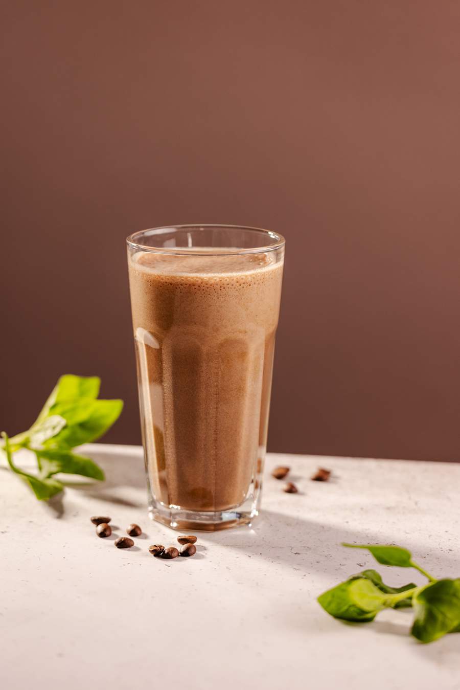 Shake proteico de café