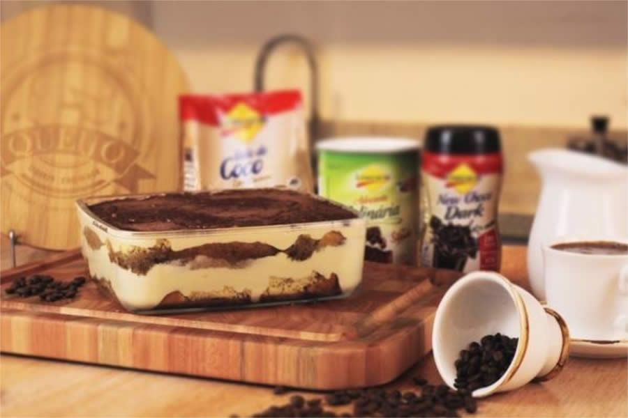 Tiramissu Zero Açúcar da Itália para o Brasil