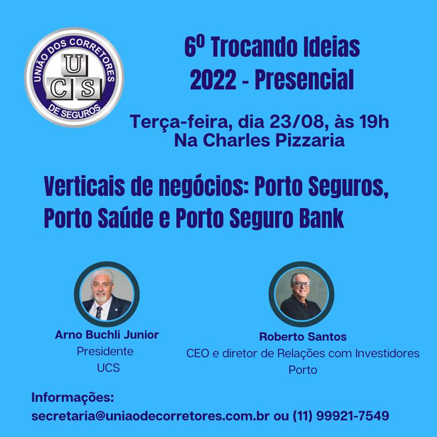 UCS recebe presidente da Porto para explicar aos corretores as novas verticais de negócios da companhia