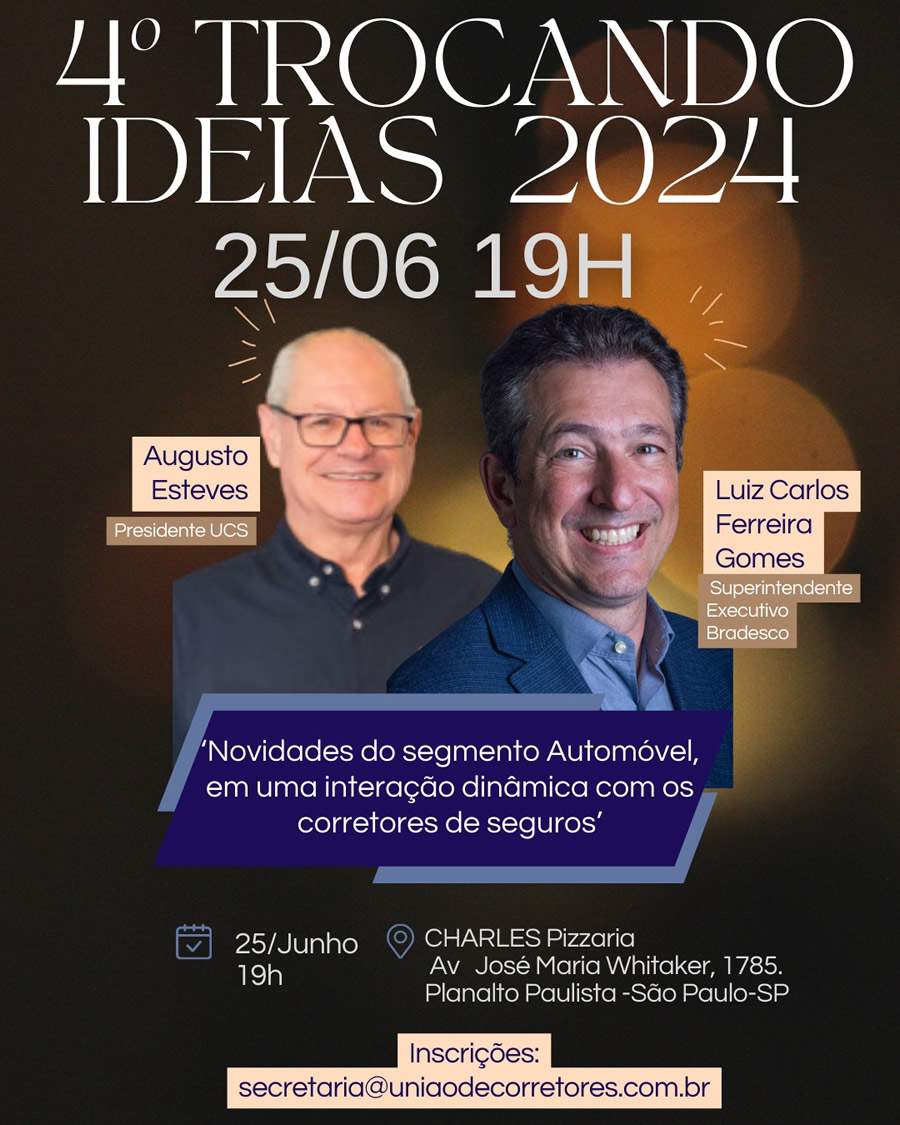 UCS recebe a Bradesco Seguros no 4&ordm; Trocando Ideias de 2024