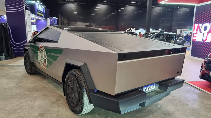 Tesla Cybertruck do Dream Car no E-Mob - C-Move - Foto Divulgação (Divulgação)