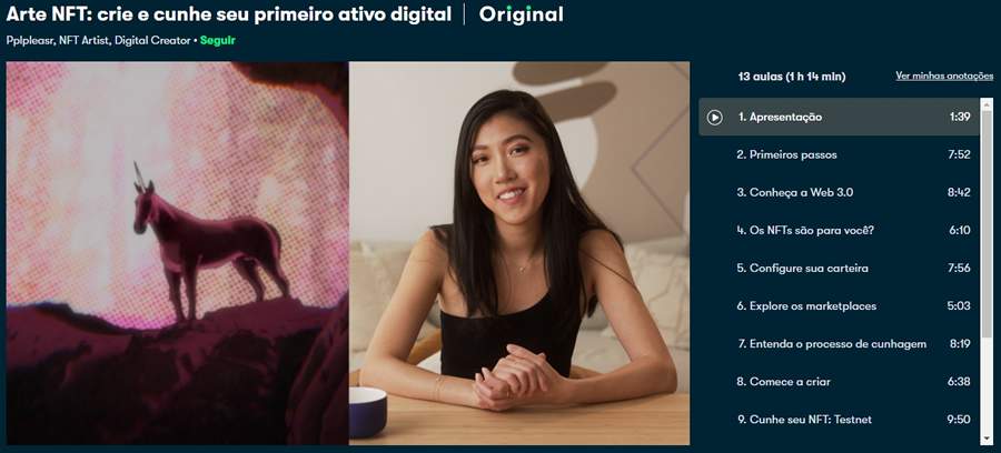 Especialistas ensinam artistas a trabalhar com NFTs