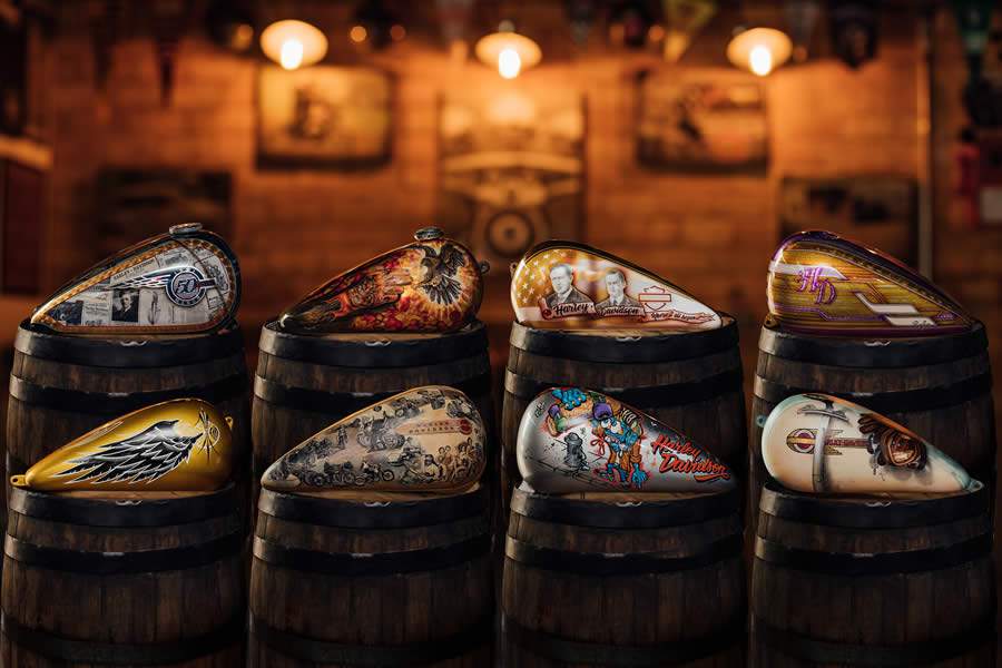 Harley-Davidson do Brasil realiza campanha solidária “Arte Sobre Tanques” - Guilherme Veloso/Divulgação/Harley-Davidson do Brasil