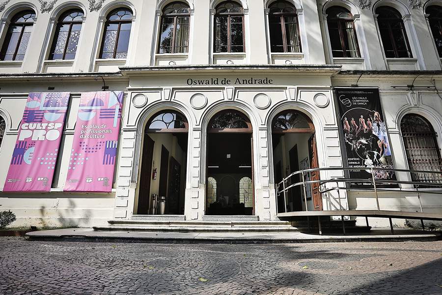  Fachada do Edifício Oswald de Andrade - Léo Pinheiro/CULTSP PRO 