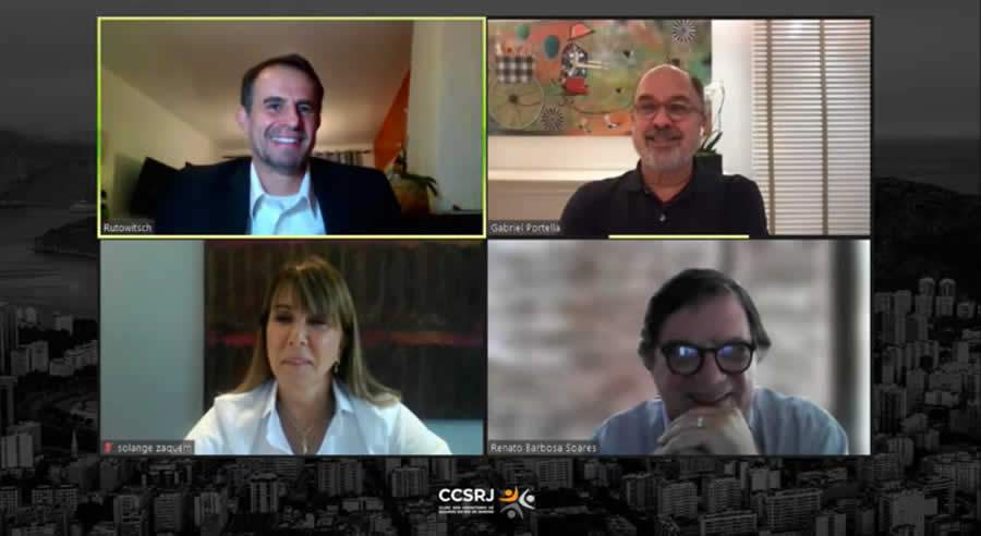 Diretoria do CCS-RJ faz homenagem ao ex-presidente da SulAm&eacute;rica, Gabriel Portella, atual conselheiro da companhia