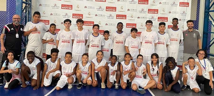 Fundaci&oacute;n MAPFRE e Fundaci&oacute;n Real Madrid promovem atividades socioesportivas na Zona Leste de S&atilde;o Paulo