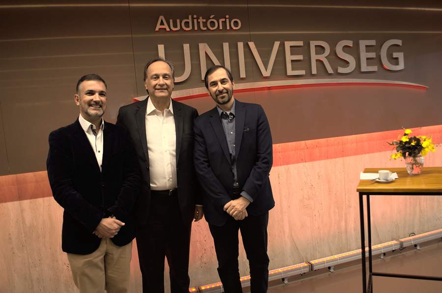 Da esquerda para direita: Leonardo Freitas, Diretor da Organização de Vendas, Ivan Gontijo, Presidente, e Alexandre Nogueira, Diretor de Marketing - Diogo Vives