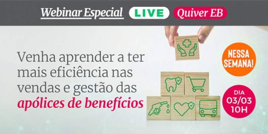 QUIVER : Venha aprender a ter mais efici&ecirc;ncia nas vendas e gest&atilde;o das ap&oacute;lices de benef&iacute;cios