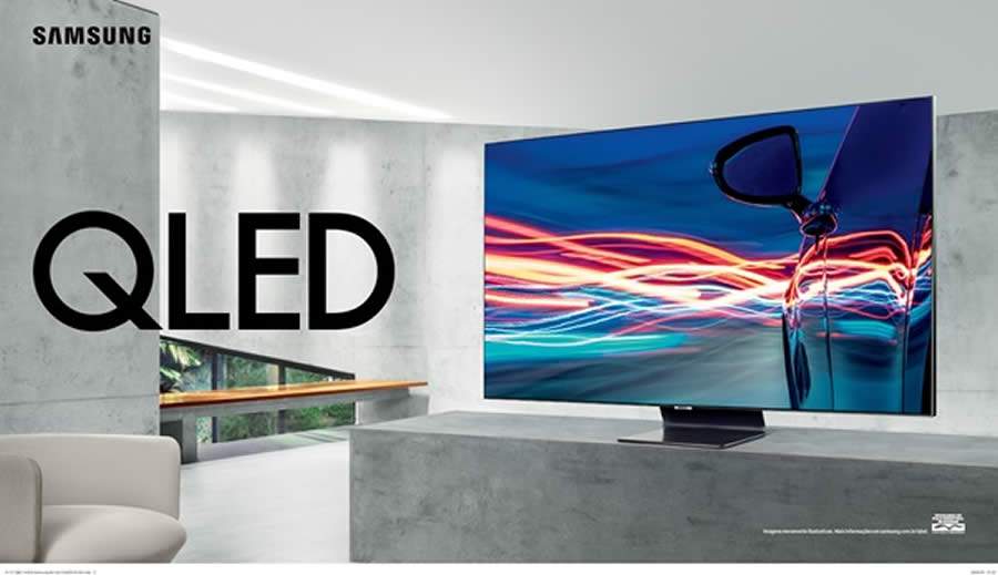 Samsung lança campanha para as TVs QLED 2020: é mais que ver, é sentir