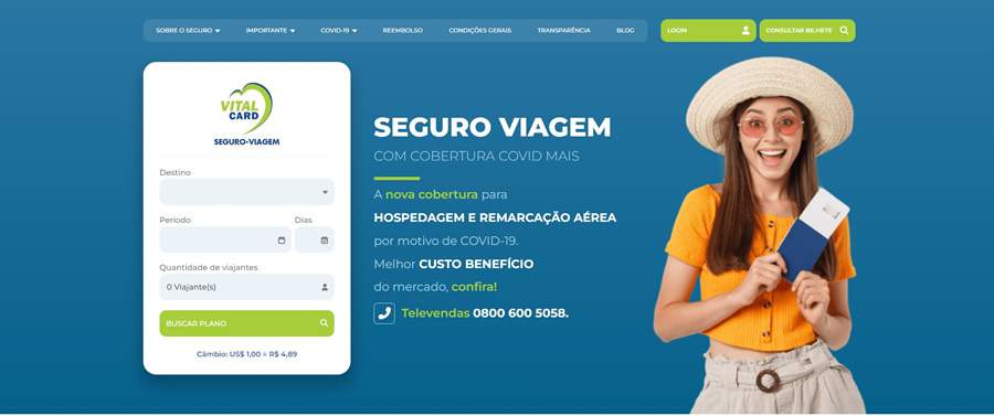 Vital Card estreia site com nova programa&ccedil;&atilde;o e novos conceitos