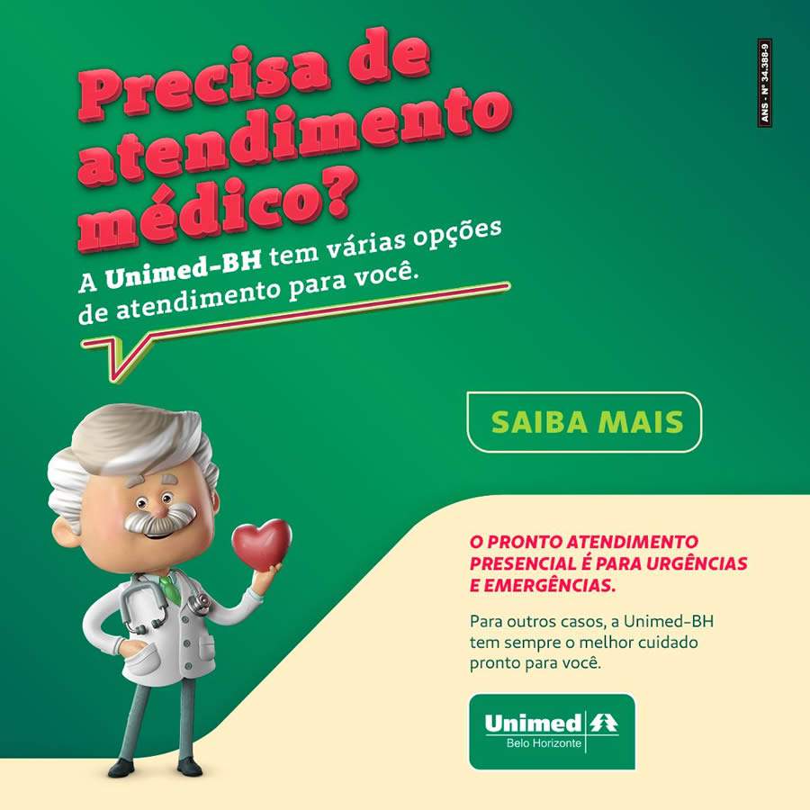 Nova campanha da Unimed-BH orienta clientes sobre o percurso na assist&ecirc;ncia