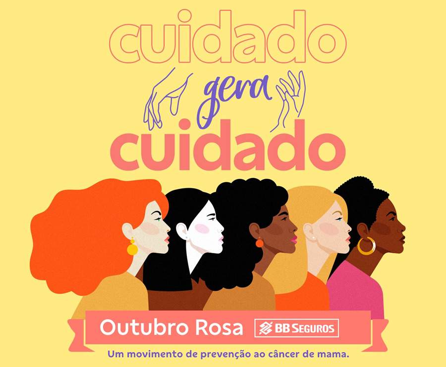 Outubro Rosa: BB Seguros lança campanha de conscientização para o combate ao câncer de mama