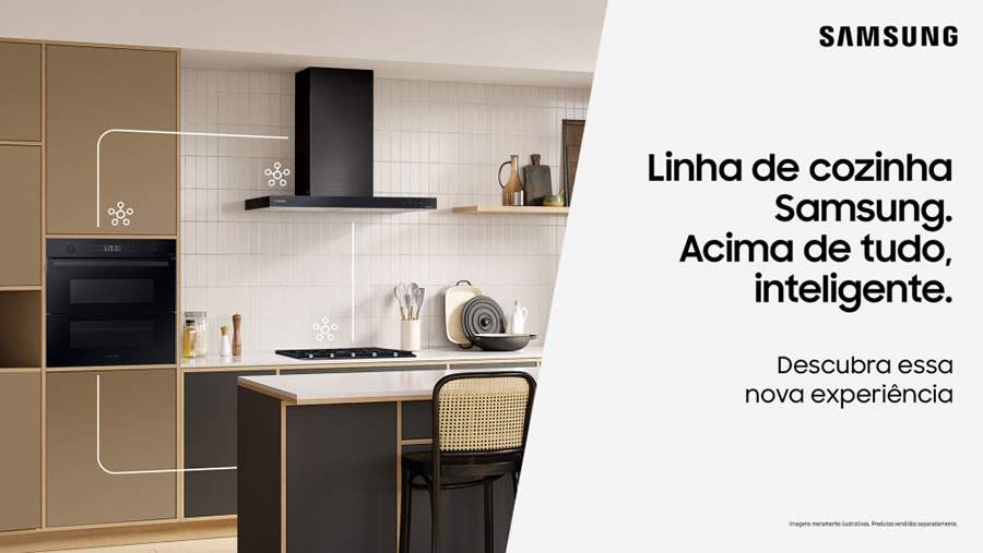 Veja vantagens de ter uma cozinha conectada com eletrodom&eacute;sticos da Samsung