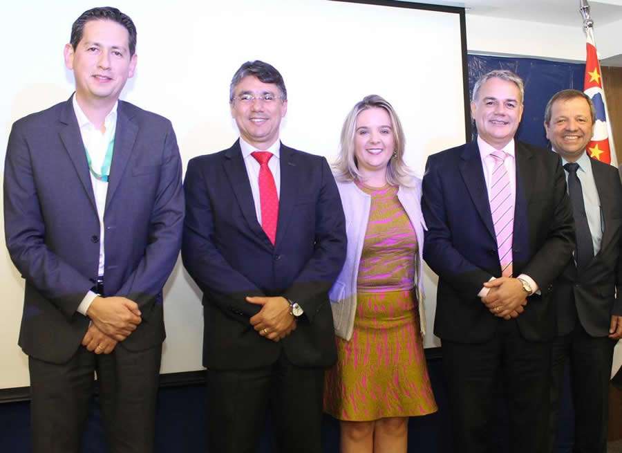Eduardo Damato, Inaldo Bezerra, Vivien Lys, Jorge Tosta e Paulo Franceschini.