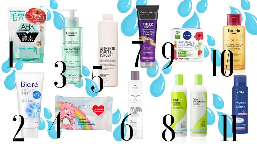 Os melhores produtos de limpeza para o rosto, corpo e cabelo: Dicas de beleza infalíveis para um rotina completa e eficaz