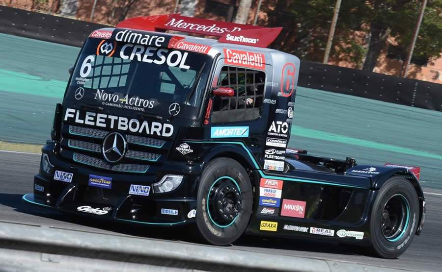 Alta pot&ecirc;ncia dos caminh&otilde;es Actros da Mercedes-Benz &eacute; atra&ccedil;&atilde;o na Copa Truck em Cascavel