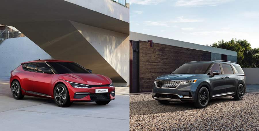 Kia EV6 e Carnival conquistam reconhecimento do Pr&ecirc;mio GOOD DESIGN 2021