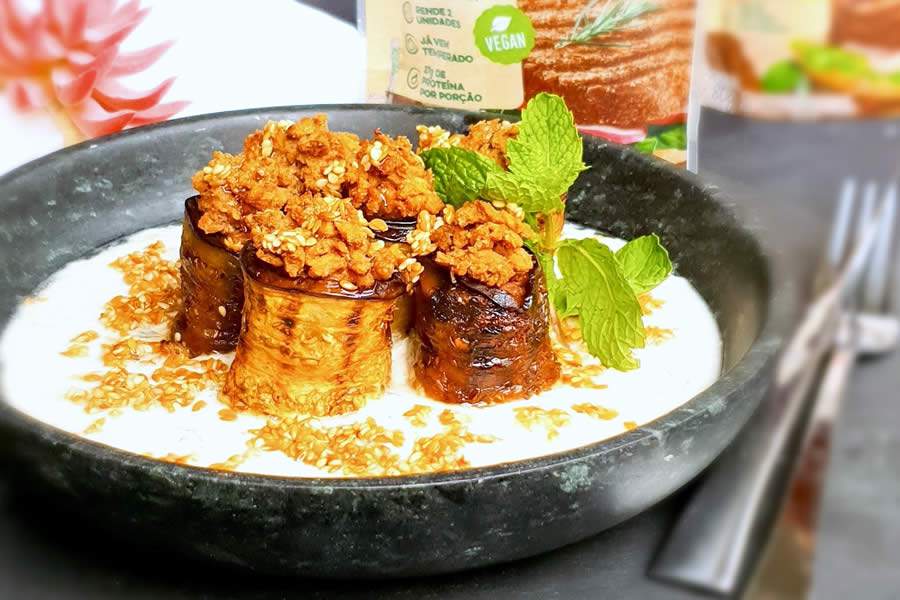 Priscila Stucky preparou um Canelone de Berinjela - Cr&eacute;ditos: Jasmine