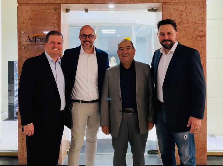 Samuel Dorneles, Washington Marcilio, Marilberto Fran&ccedil;a e Jo&atilde;o Marcos Woitchecosky