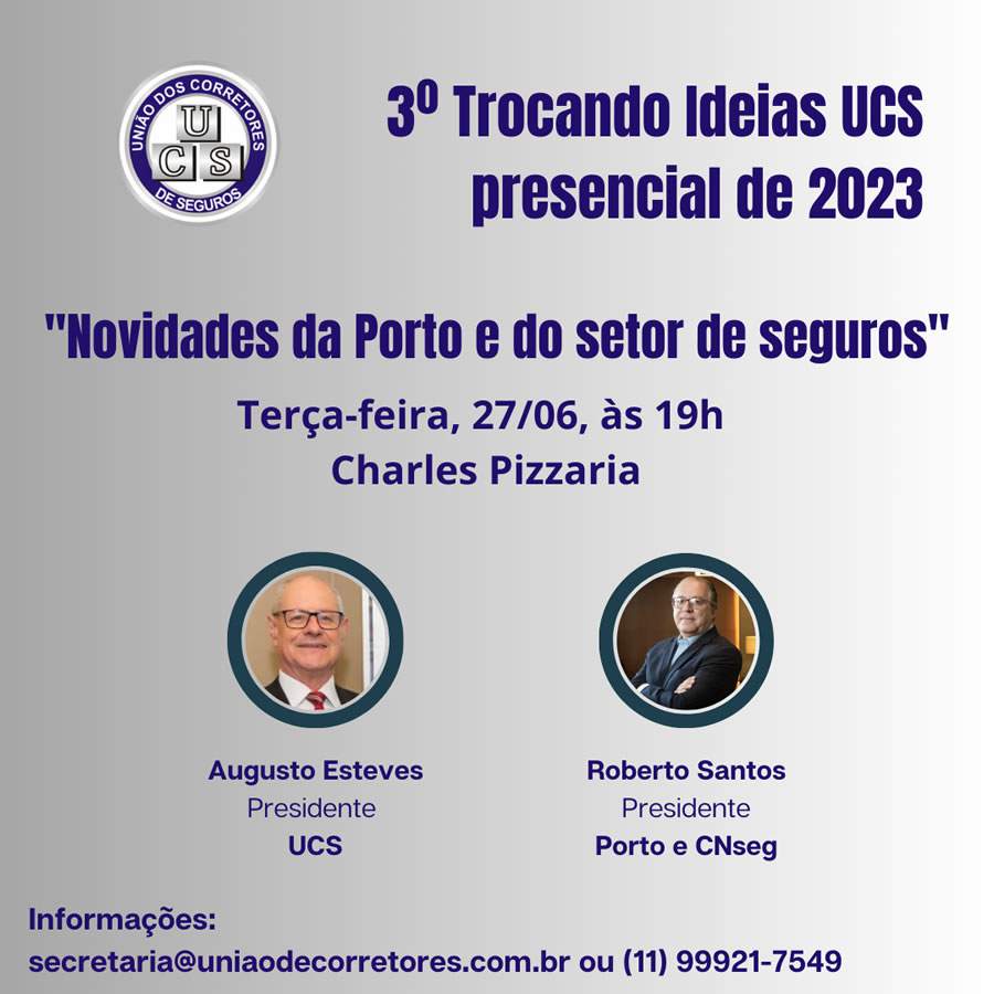 UCS recebe informa&ccedil;&otilde;es de Roberto Santos como presidente da Porto e do Conselho da CNseg