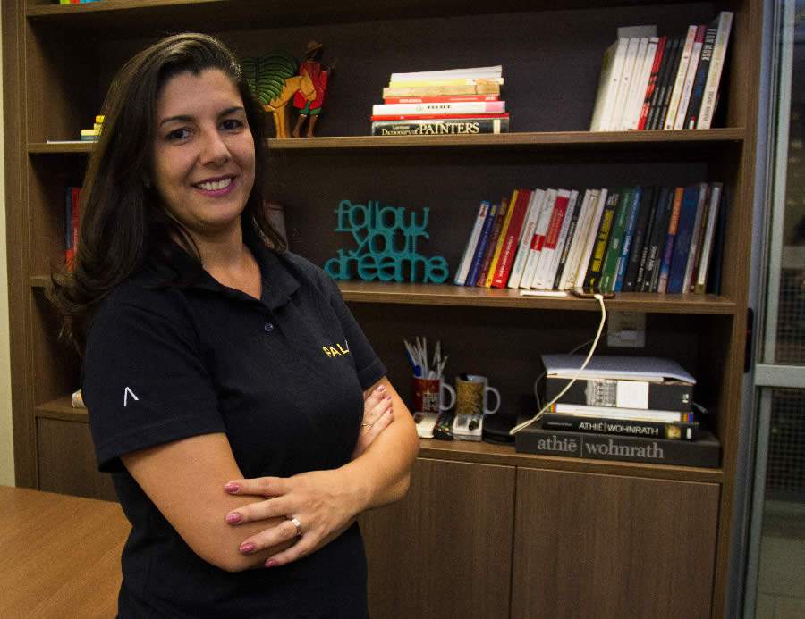 Mar&iacute;lia Cardoso, s&oacute;cia-fundadora da PALAS - Divulga&ccedil;&atilde;o