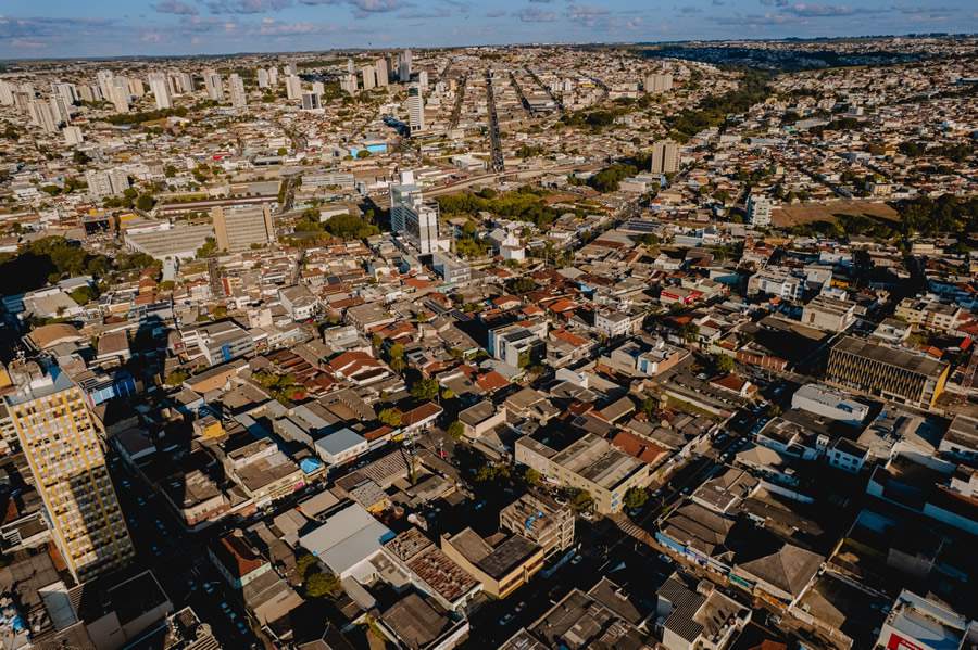 Imagem a&eacute;rea de An&aacute;polis - Divulga&ccedil;&atilde;o
