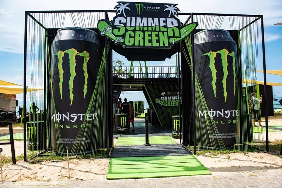 Santos recebe &lsquo;Arena Monster Summer Green&rsquo;
