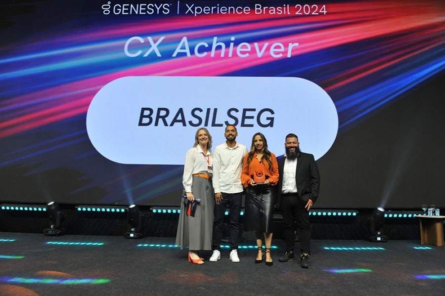 Brasilseg recebe Pr&ecirc;mio Genesys CX Awards pela jornada de transforma&ccedil;&atilde;o digital e excel&ecirc;ncia na experi&ecirc;ncia do cliente